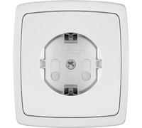 Reer Protection de prise vissable – Blanc