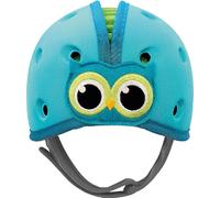 reer SafeHeadBaby Babyhelm Eule, Kopfschutz, Baby Helm, Schutzhelm, Schutzhut, Blau, SHB002