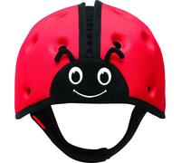 reer SafeHeadBaby Babyhelm Marienkäfer, Kopfschutz, Baby Helm, Schutzhelm, Schutzhut, Rot, SHB001