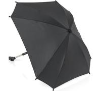 reer ShineSafe Kinderwagen-Sonnenschirm, Sonnen Schirm, Sonnenschutz, UV Schutz, Kinderwagen, Schwarz, 84151