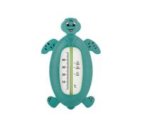 reer Tortue Thermomètre pour bébé dans la baignoire, thermomètre de bain à l'épreuve des enfants, vert