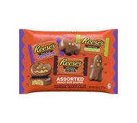 REESE'S Assorti lait chocolat beurre cacahuète taille collation formes bonbon, Halloween, sac de variété de 9,6 oz