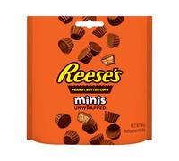 REESE'S- Boite de 10 sachets de 90gr de bouchées de chocolat au lait fourrées au beurre de cacahuètes