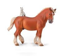 Reeves International CollectA 88916 Cheval avec chat 15,8 x 12 cm