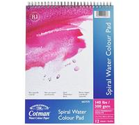 Reeves Winsor & Newton Cotman Water Colour Paint Pad Spiral (12x9inch)