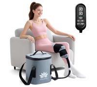 Reezedify Machine à glace pour genou épaule hanche après chirurgie avec compression, machine de thérapie par le froid pour remplacement du genou, cryothérapie pour récupération post-opératoire