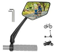 REEZER RS1 - Retroviseur velo et trottinette electrique - Pour guidon 22 à 25,4 mm - Réfléchissant - Réglable 360° DROIT