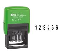 [Ref:01826GL] COLOP Tampon numéroteur "Green Line" Printer S226 -6 chiffres