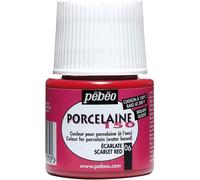 [Ref:024-006] PÉBÉO Flacon 45 ml Peinture P150 Porcelaine Coloris Ecarlate