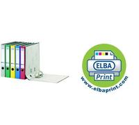 [Ref:100023248-10] ELBA Lot de 10 classeurs smart marbré nuageux, dos: 80mm,