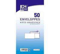 [Ref:100101196-3] OXFORD Lot de 3 Pqts de 50 Enveloppe auto-adhésive 110x220