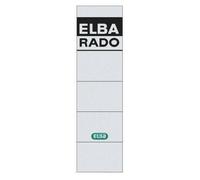 [Ref:100420960] ELBA paquet de 10 étiquette dorsale enfichable, blanche,