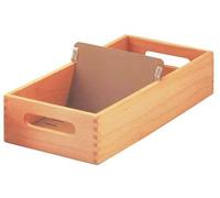 [Ref:1005-0] HAN Bac à fiches en bois A5 paysage pour 1000 - 1500 fiches