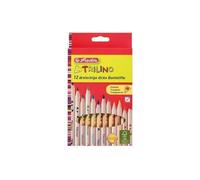 [Ref:10412062] HERLITZ crayons de couleur triangulaires Trilino, étui de 12