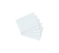 [Ref:10621431-5] HERLITZ Lot de 5 Lots de 100 Fiches bristol A7 Quadrillée