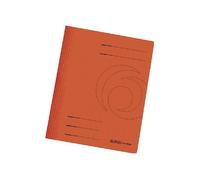 [Ref:10902518-5] HERLITZ Lot de 5 Chemises EASY ORGA Carton 240g Recyclé Orange