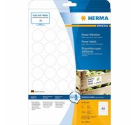 [Ref:10915] HERMA Bte de 1200 Etiquettes SPECIAL Super Adhésives Diam 30 mm