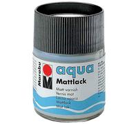 [Ref:113605000-3] MARABU Lot de 3 Flacons 50 ml Vernis mat Aqua Incolore