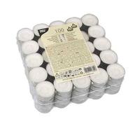 [Ref:13302-3] PAPSTAR Lot de 3 Pqts de 100 bougies Chauffe-plats diamè 38 mm