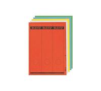 LEITZ Etiquette pour dos de classeur, 61 x 285 mm, rouge G