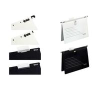 Esselte-Leitz Lot de 5 Alpha Dossier suspendu inversé Blanc(Import Allemagne)