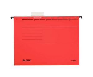 [Ref:19853025] LEITZ Lot de 5 dossiers suspendus en carton Alpha Rouge