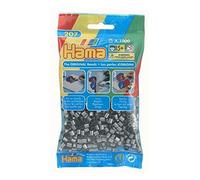 [Ref:207-62-2] HAMA Lot de 2 Sachets de 1000 Perles à repasser midi 5 mm Argent