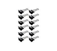 [Ref:2133290-12] MAUL Lot de 12 Boites de 12 Pinces double clip 32 mm Capacité