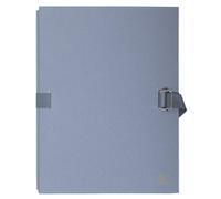 [Ref:223255E] EXACOMPTA Chemise Dos Extensible avec Rabat Papier Toilé 24x32cm