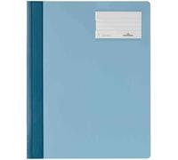 [Ref:2500-06] DURABLE chemise à lamelles, format A4, en PVC, bleu,