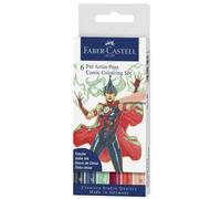 [Ref:267196] FABER-CASTELL Feutres PITT artist pen, kit Comic