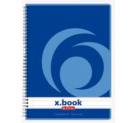 herlitz Cahier à spirales x.book A5, 160 pages, ligné G