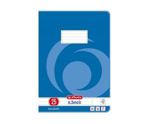 [Ref:3322500] HERLITZ 10 x cahier x.book, format A4, réglure 25 / ligné