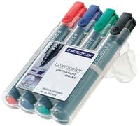 [Ref:350WP4WP4FR-ASS-3] STAEDTLER Lot de 3 étuis de 4 Marqueur permanent