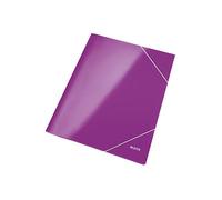 [Ref:39820062-2] LEITZ Lot de 2 Chemises 3 rabats à élastique WOW Cartonnée