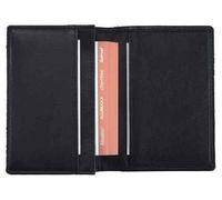 [Ref:42001] ALASSIO Etui pour cartes de visite, cuir, noir