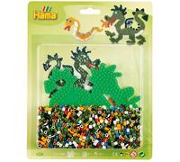 [Ref:4211] HAMA Perles à repasser midi "Dragon", sous blister
