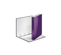 LEITZ Classeur 4 Anneaux de 25mm WOW Violet G