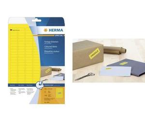 [Ref:4367] HERMA étiquettes SuperPrint, 45,7 x 21,2mm, avec bord, rouge, 20
