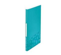 [Ref:46320051-2] LEITZ Lot de 2 Reliures WOW protège-documents PP 40 pochettes