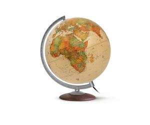 [Ref:465242] JPC Globe terrestre lumineux 30 cm "Médium" Antique