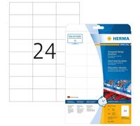 [Ref:4695] HERMA Pqt de 600 Etiquettes Film plastifié SPECIAL 70 x 37 mm Blanc