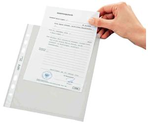 [Ref:47750002] LEITZ Pack de 100 Pochettes perforée Standard A5 PP Lisse 0,08