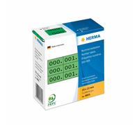 [Ref:4805] HERMA Etiquettes à numérotage triple 0-999, 10 x 22 mm, noir sur
