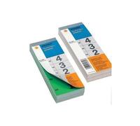 [Ref:4893] HERMA bloc de numérotation, autocollant, 28 x 56 mm, bleu