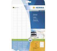 [Ref:5057] HERMA Etiquettes PREMIUM, 25 Feuilles A4 105 x 42,3 mm, Blanc 300