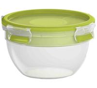 [Ref:518097] EMSA Boîte à Salade 2 Compartiments et Couvercle 1 Litre,