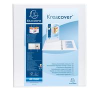 [Ref:51843E] EXACOMPTA Classeur personnalisable Kreacover A4 Maxi 4 Ax Diam