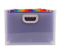 [Ref:55198E] EXACOMPTA Trieur Valisette Maxi 24 compartiments polypropylène