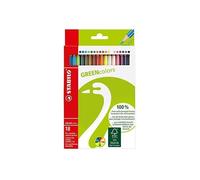 [Ref:6019/2-181] STABILO Étui 18 crayons de couleur GREENcolors Recyclés Assor